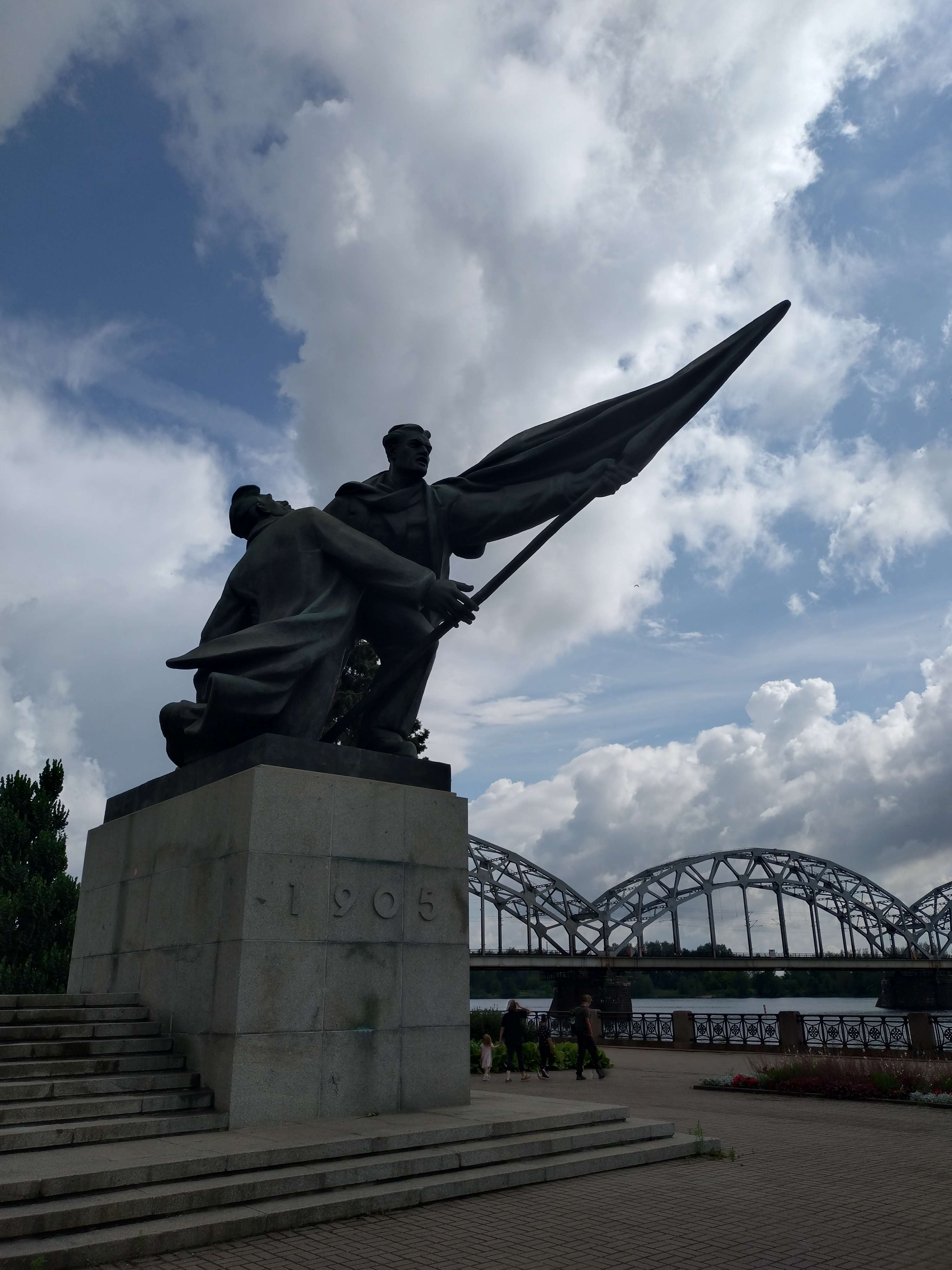 Monument The Fighters in Riga